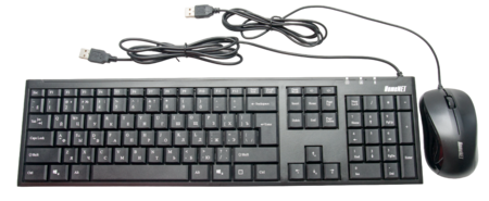 Проводная клавиатура и мышь L618